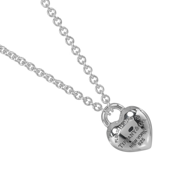 Tiffany Necklace Return to Full Heart Silver 925